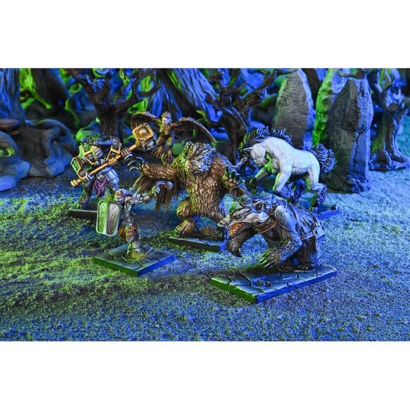 Mantic Entertainment Dungeon Boss - Set Di 5 Miniature In PVC Per Giochi Di Ruolo (Non Assemblate/NON VERNICIATE)